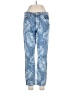 Current/Elliott Tropical Blue Jeans Size 30 waist - photo 1