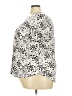 Assorted Brands Animal Print Ivory Short Sleeve Blouse Size 3X - photo 5