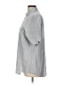 Alfani Gray Short Sleeve Button-Down Shirt Size L - photo 5