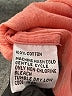 Talbots 100% Cotton Orange 3/4 Sleeve Button-Down Shirt Size M - photo 9