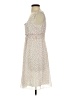 Max Studio Polka Dots Ivory Casual Dress Size S - photo 5