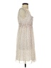 Max Studio Polka Dots Ivory Casual Dress Size S - photo 4