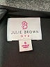 Julie Brown 100% Polyester Polka Dots Black Cocktail Dress Size 6 - photo 7
