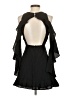 Selfie Leslie 100% Polyester Black Cocktail Dress Size XS - photo 2