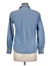 J.Crew 100% Cotton Polka Dots Blue Long Sleeve Button-Down Shirt Size 6 - photo 2