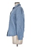J.Crew 100% Cotton Polka Dots Blue Long Sleeve Button-Down Shirt Size 6 - photo 5