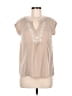 New York Laundry Tan Short Sleeve Top Size M - photo 1
