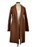 Black Tape_ 100% Polyester Brown Coat Size S - photo 1