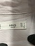 MNG 100% Cotton Gray Long Sleeve Blouse Size 6 - photo 8