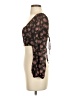 Cotton Candy LA 100% Polyester Black 3/4 Sleeve Blouse Size S - photo 5