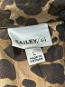 Bailey 44 Animal Print Brown Long Sleeve Blouse Size L - photo 7