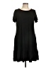 BeryDress Solid Black Casual Dress Size L - photo 1