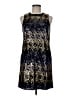 Annabelle 100% Polyester Graphic Blue Cocktail Dress Size M - photo 1