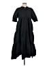 Zara 100% Polyester Black Casual Dress Size M - photo 1