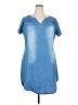Xclusiv 100% Polyester Blue Casual Dress Size XXL - photo 1