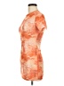 Shein Tie-dye Orange Cocktail Dress Size M - photo 5
