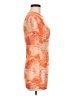 Shein Tie-dye Orange Cocktail Dress Size M - photo 4