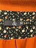 Ampersand Ave 100% Polyester Print Orange Jacket Size XS - photo 6