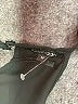 Papermoon 100% Polyester Black Sleeveless Blouse Size M - photo 7