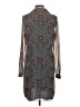 CAbi Paisley Teal Casual Dress Size S - photo 2