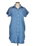 Unbranded Blue Casual Dress Size L - photo 1