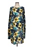 Three Dots Print Yellow Casual Dress Size L - photo 1
