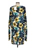 Three Dots Print Yellow Casual Dress Size L - photo 2