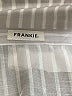Frankie. 100% Polyester Silver 3/4 Sleeve Blouse Size S - photo 7