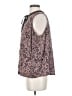 Torrid 100% Rayon Pink Sleeveless Blouse Size Lg Plus (0) - photo 5