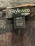 Style&Co Black 3/4 Sleeve Blouse Size 2X - photo 7
