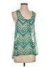 papermoon designed exclusively for Stitch Fix 100% Polyester Teal Sleeveless Blouse Size S - photo 1