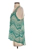papermoon designed exclusively for Stitch Fix 100% Polyester Teal Sleeveless Blouse Size S - photo 5