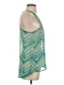 papermoon designed exclusively for Stitch Fix 100% Polyester Teal Sleeveless Blouse Size S - photo 4
