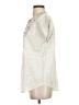 Unbranded Ivory Short Sleeve Blouse Size S - photo 5