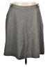 The Limited Solid Gray Casual Skirt Size L - photo 1