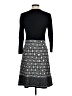Studio One Argyle Black Casual Dress Size M - photo 2
