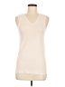 Assorted Brands Ivory Sleeveless T-Shirt Size L - photo 1