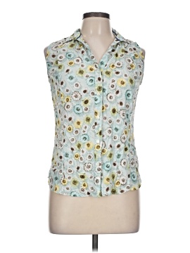 Peter Elliot Sleeveless Button Down Shirt