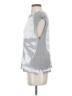 Mod-O-Doc 100% Cotton Tie-dye Silver Gray Sleeveless Blouse Size XS (0) - photo 5