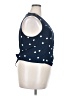 LC Lauren Conrad 100% Polyester Polka Dots Blue Vest Size XXL - photo 4