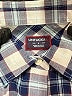 UNTUCKit 100% Cotton Checkered-gingham Blue Long Sleeve Button-Down Shirt Size 4 - photo 7