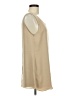Soft Surroundings 100% Polyester Tan Sleeveless Blouse Size M - photo 4