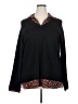 Investments 100% Polyester Black Long Sleeve Blouse Size 2X - photo 1