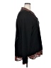 Investments 100% Polyester Black Long Sleeve Blouse Size 2X - photo 4