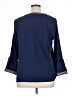 Unbranded Blue Long Sleeve Blouse Size XL - photo 2