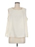 BonWorth 100% Polyester Ivory Sleeveless Blouse Size M - photo 1