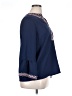 Unbranded Blue Long Sleeve Blouse Size XL - photo 4