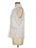 Talbots Paisley Ivory Sleeveless Blouse Size M - photo 5