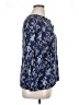 Talbots 100% Rayon Blue 3/4 Sleeve Blouse Size XL - photo 4
