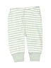 Lamaze 100% Cotton Stripes Green Casual Pants Size Newborn - photo 1